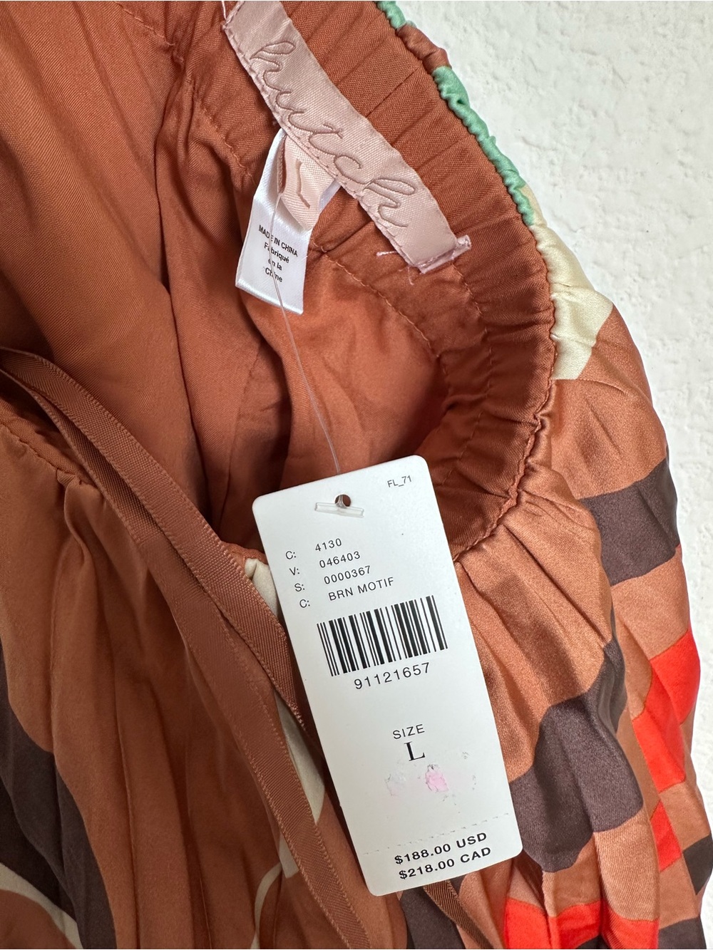 Anthropologie Halter Pleated Swing Mini fully lined Dress NWT Large - Picture 9 of 12